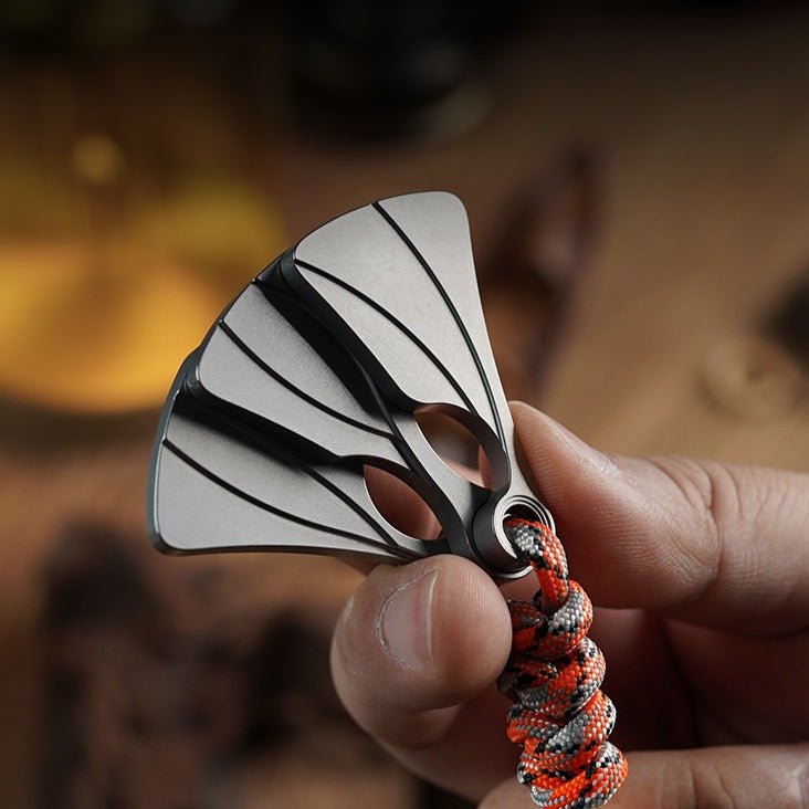 Muyi X Mot PEACOCK Hand Fan Fidget Slider | Fidget Toy | MetaEDC