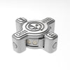 Osseous Point EDC Cross Bones Fidget Slider - MetaEDC