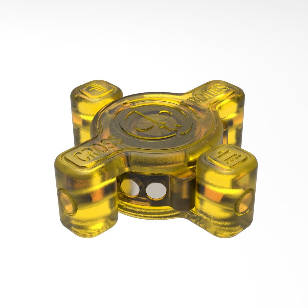 Osseous Point EDC Cross Bones Fidget Slider - MetaEDC