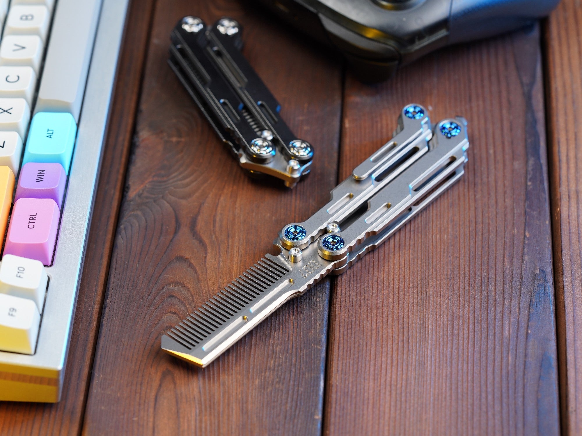 (Pre-Order) WANWU Cruiser Crusher Balisong Comb - MetaEDC