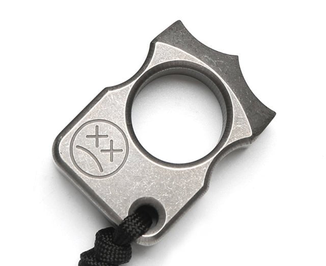 titanium edc knuck decorative key ring 357514