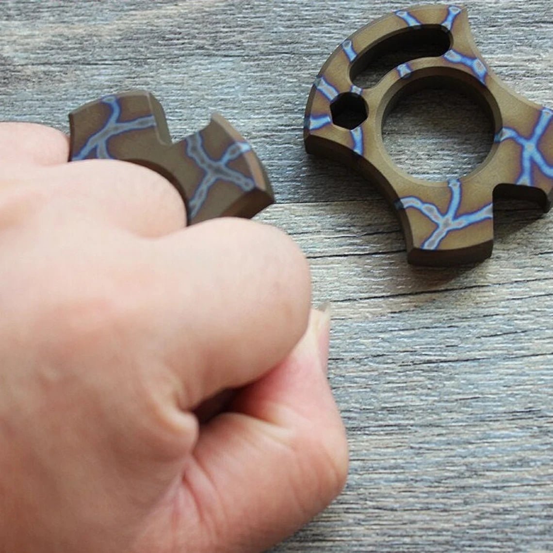 Titanium Keyring Edc Knuck Collection | MetaEDC
