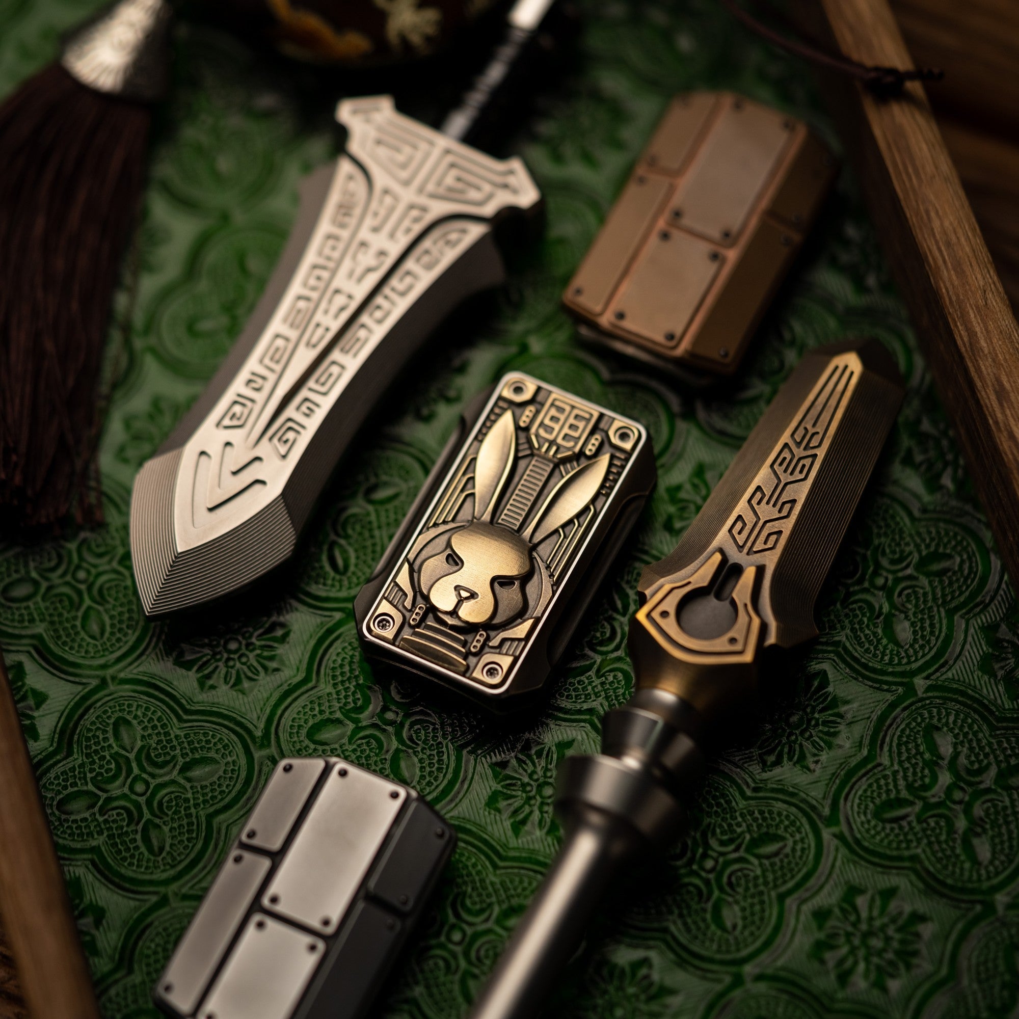 Wanwu RABBIT Bulletproof Shield Fidget Slider | Fidget Toy | MetaEDC