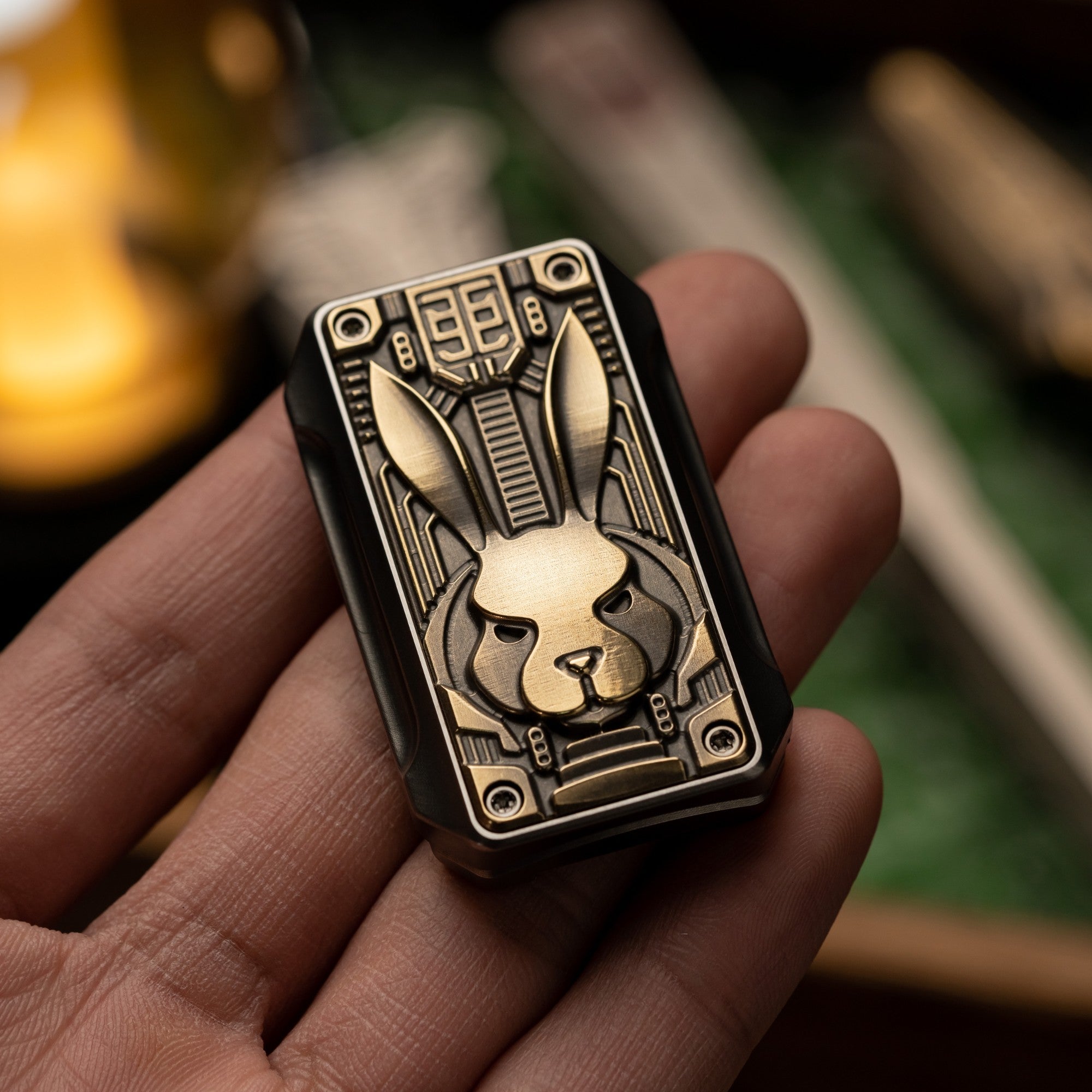 Wanwu RABBIT Bulletproof Shield Fidget Slider | Fidget Toy | MetaEDC