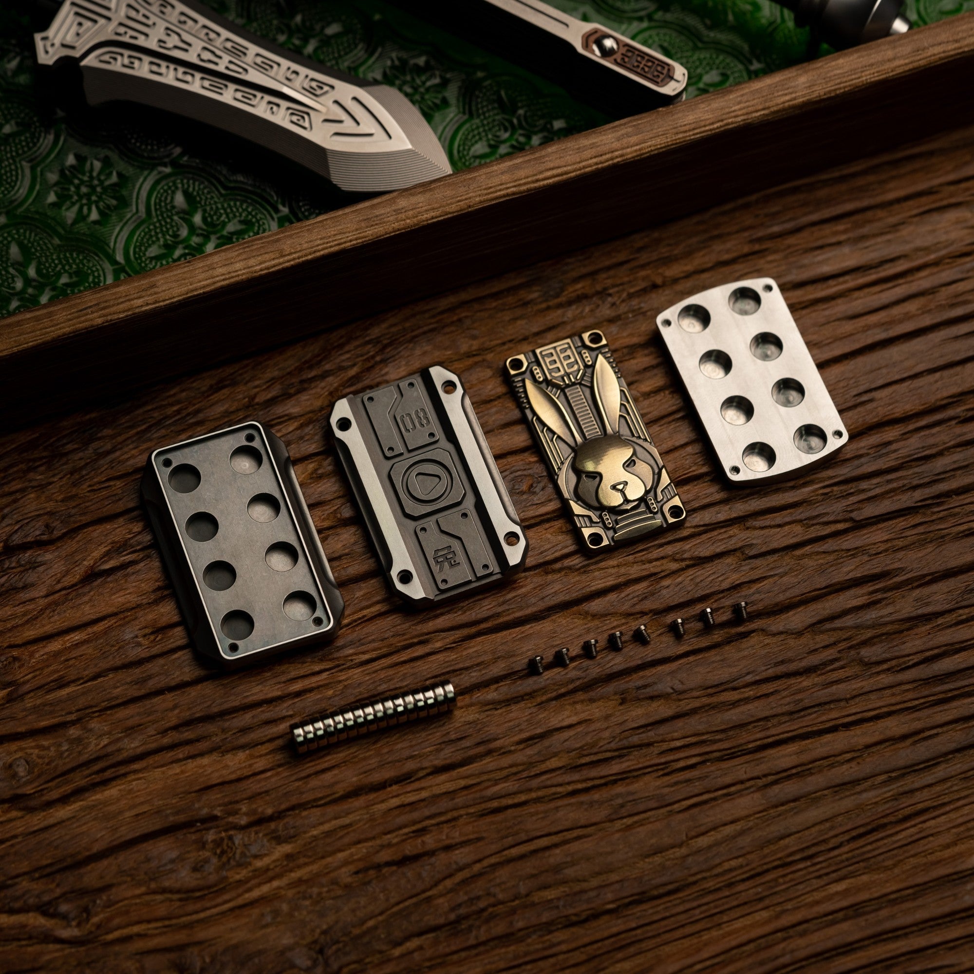 Wanwu RABBIT Bulletproof Shield Fidget Slider | Fidget Toy | MetaEDC