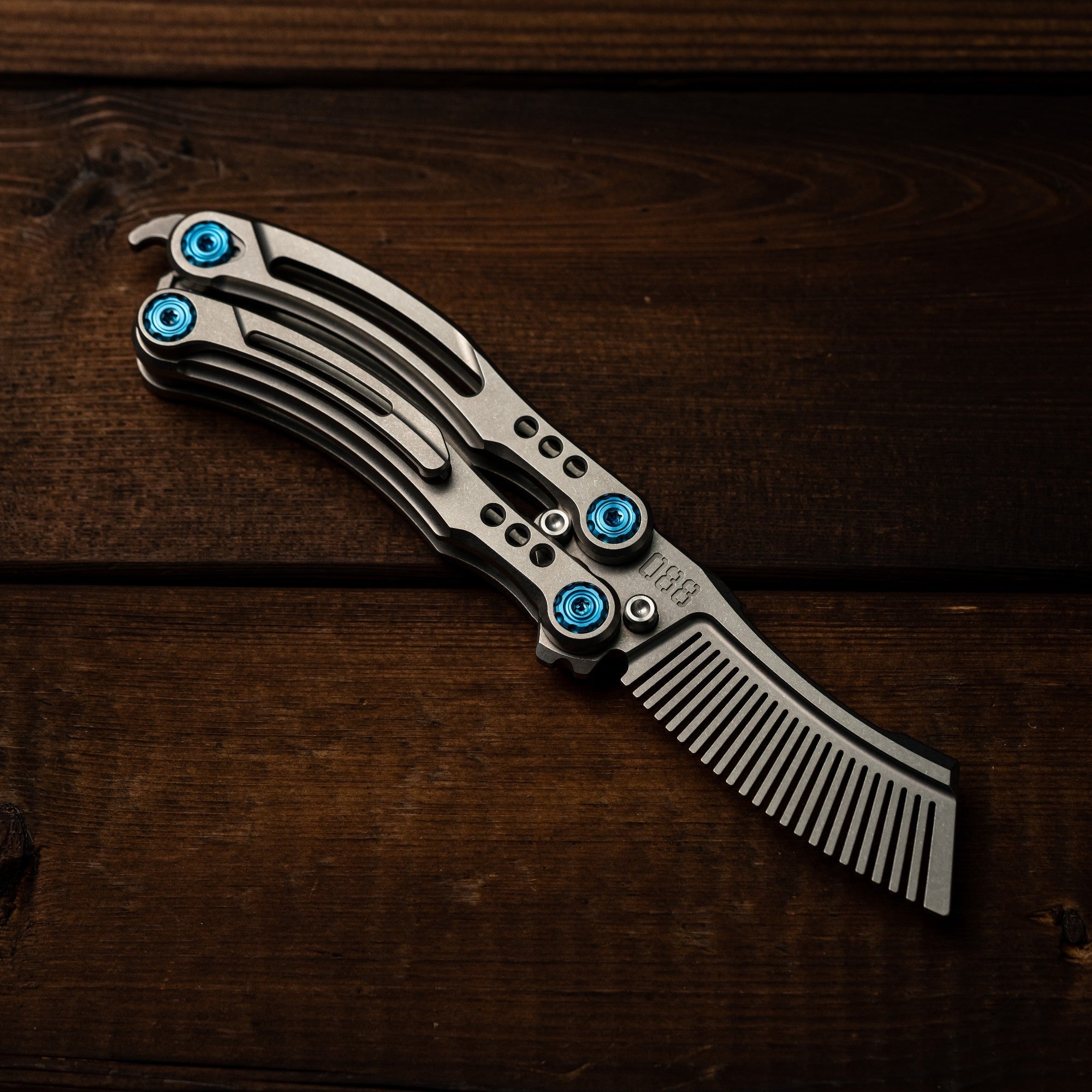 WANWU Tortuous Titanium Balisong - MetaEDC