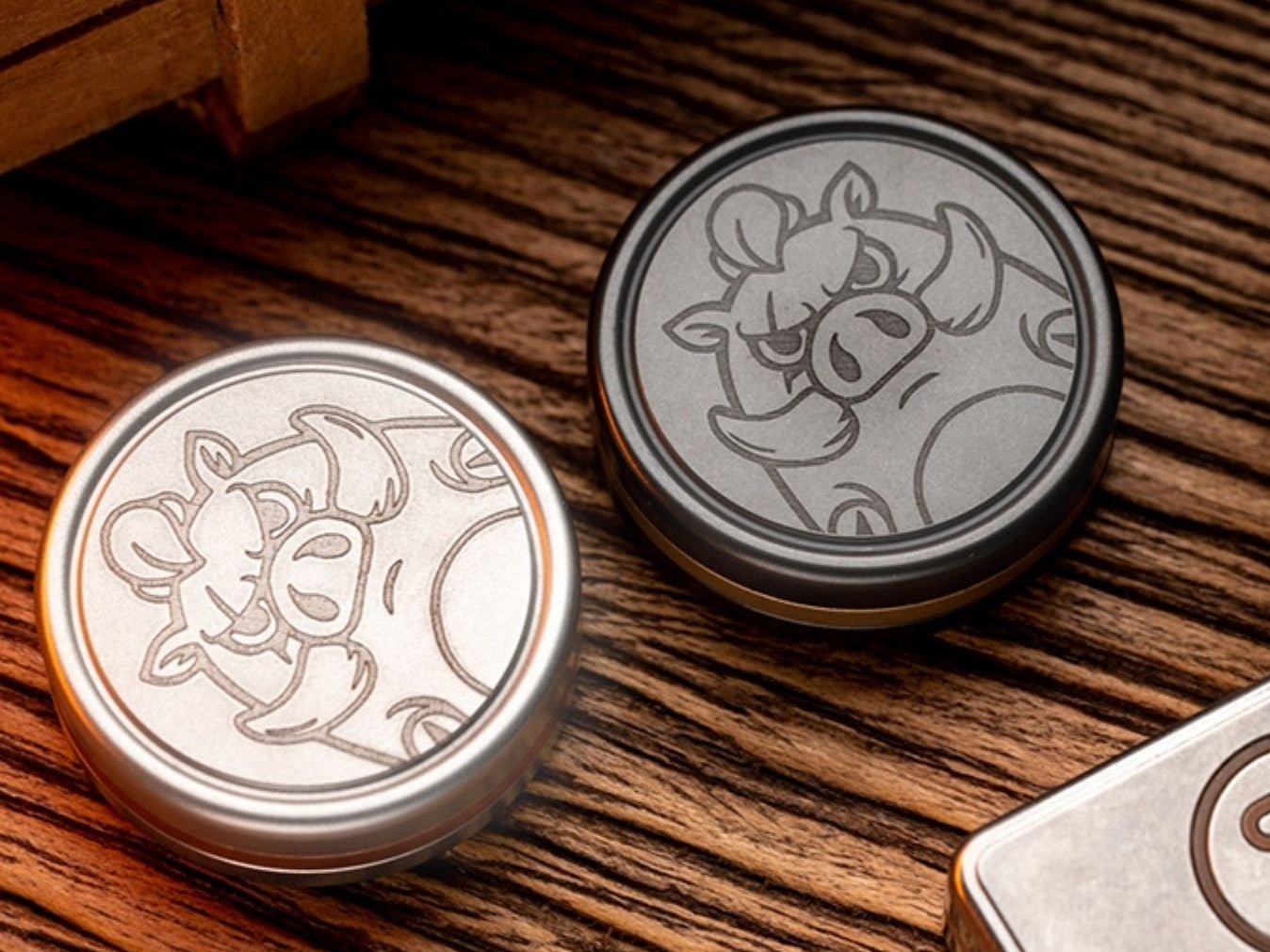Pig Menu Coin YEDC Pig Coin Haptic Coin | Fidget Toy | MetaEDC